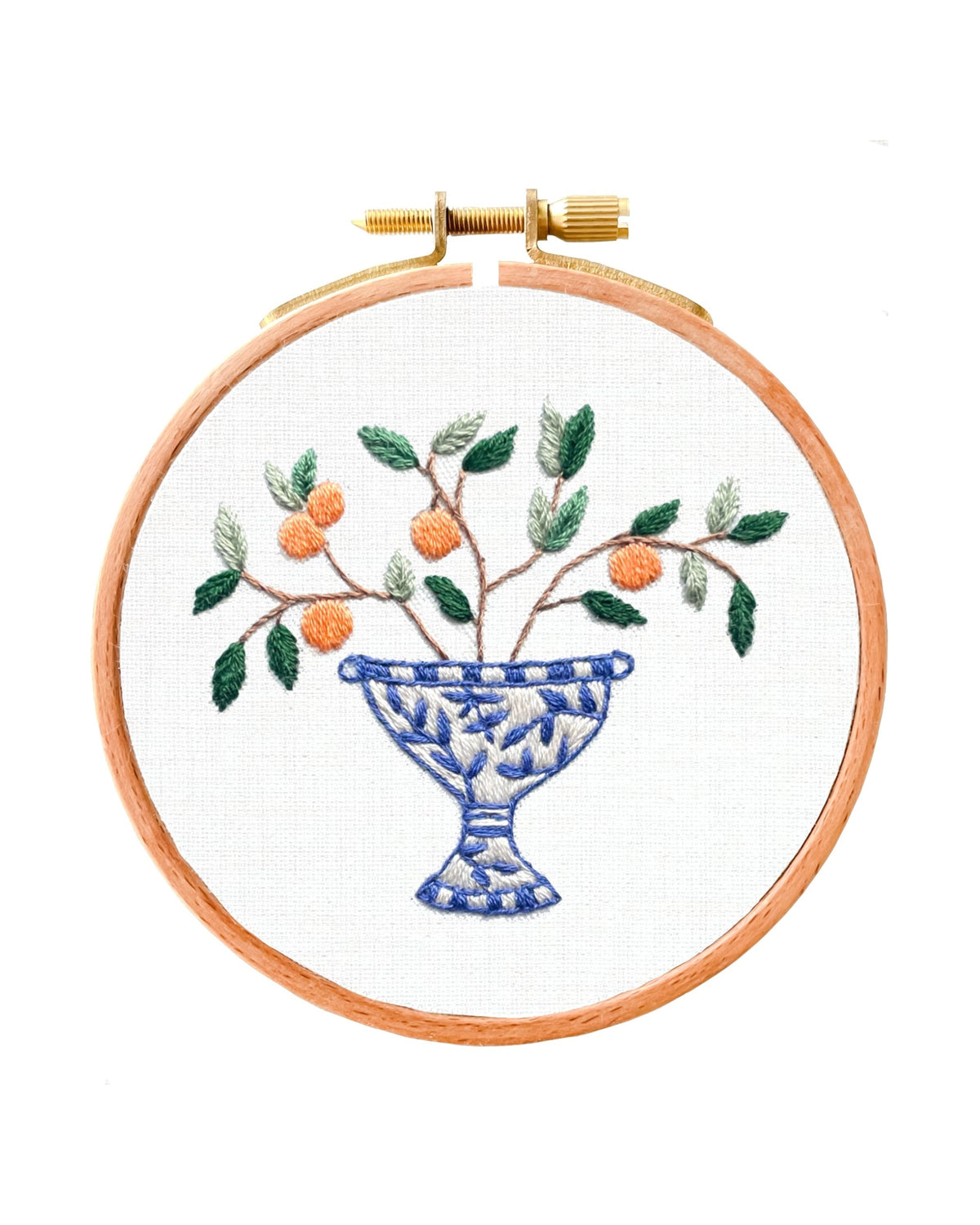 Italian Vase Embroidery Kit