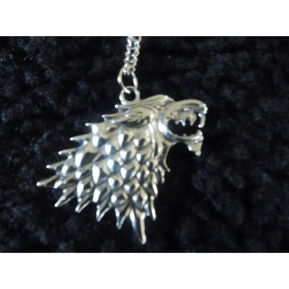 Wolf Necklace - Crafty Hobbies Australia