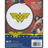 Wonder Woman LAC cross stitch kit - Crafty Hobbies Australia
