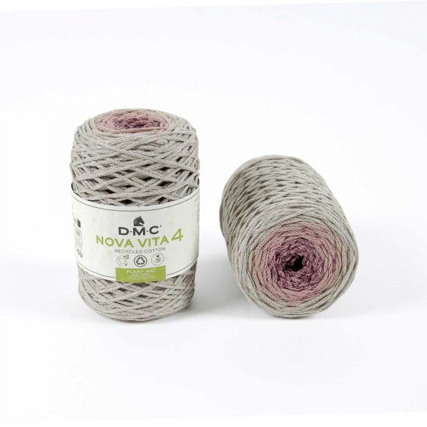 DMC Nova Vita 4mm Recycled Cotton Multi 103 Nostalgia (250g Ball)