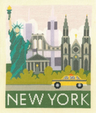 Stitch City Scapes  Cross Stitch Kit -New York