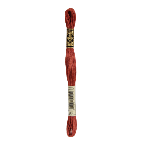 355 Dark Terra Cotta Stranded Cotton