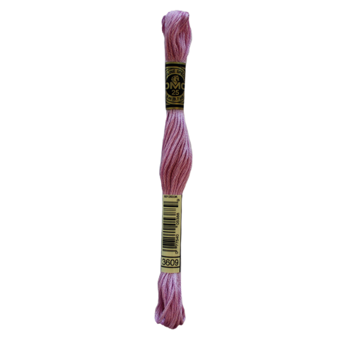 3609 Ultra Light Plum Stranded Cotton