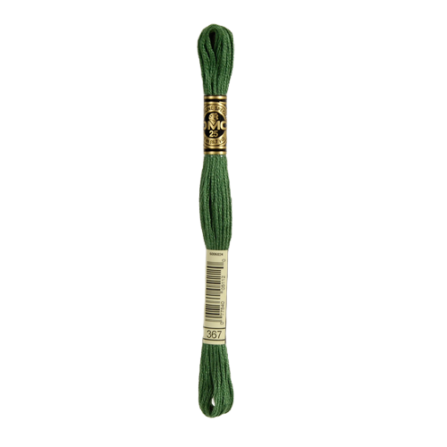 367 Dark Pistachio Green Stranded Cotton