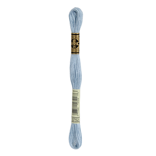 3752 Very Light Antique Blue Stranded Cotton