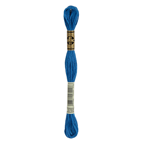 3765 Very Dark Peacock Blue Stranded Cotton