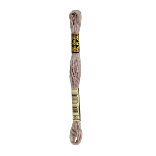 452 Medium Shell Grey Stranded Cotton