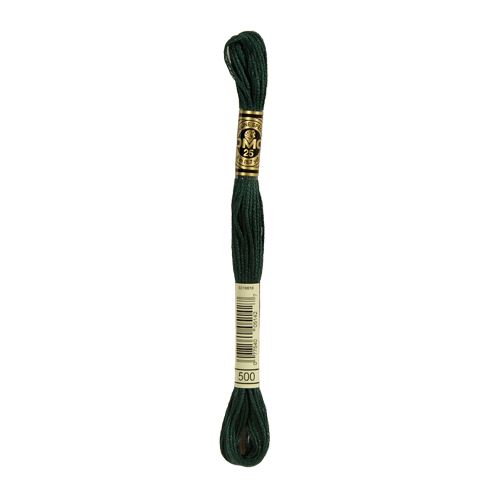 500 Very Dark Blue Green Stranded Cotton