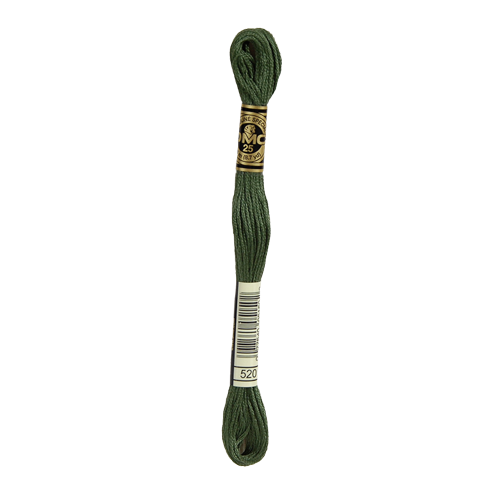 520 Dark Fern Green Stranded Cotton