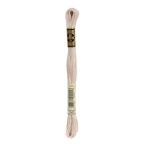 543 Ultra Very Light Beige Brown Stranded Cotton