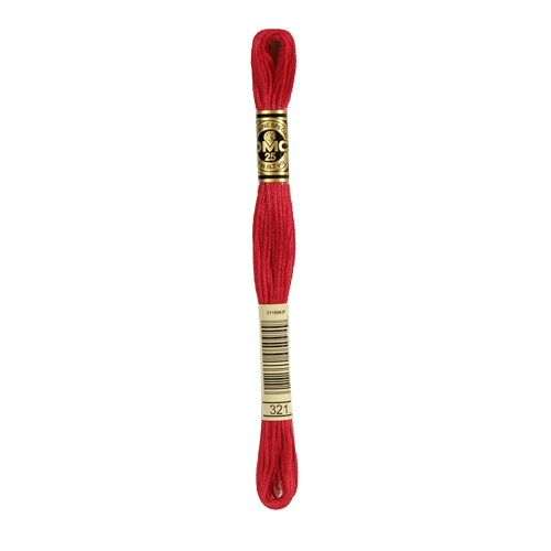 321 Red Stranded Cotton