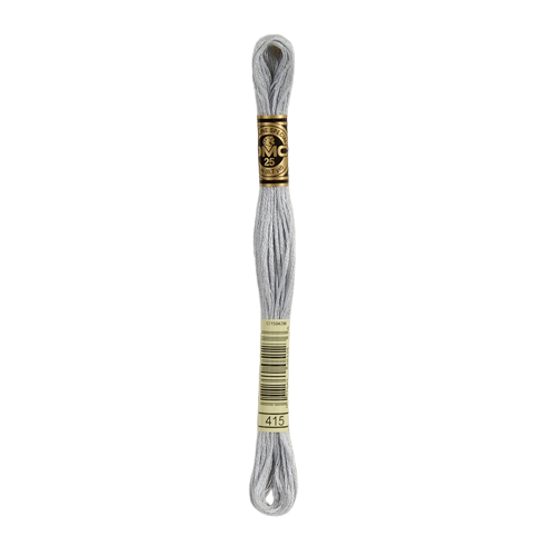 415 Pearl Grey Stranded Cotton