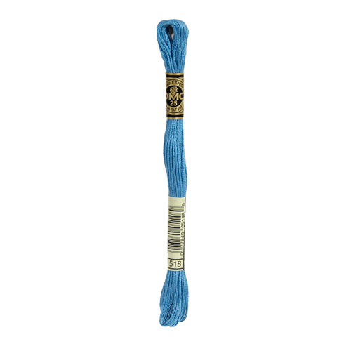 518 Light Wedgewood Blue Stranded Cotton