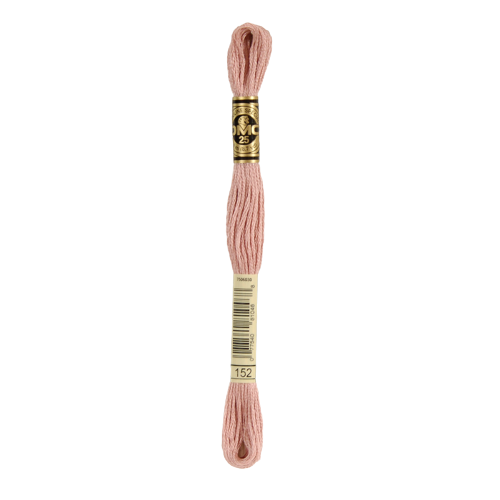 DMC Thread 152 Medium Light Shell Pink Stranded Cotton