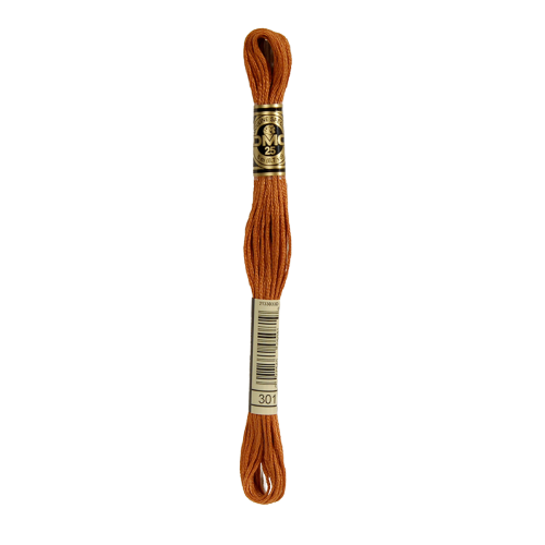 DMC 301  Medium Mahogany  Stranded Cotton