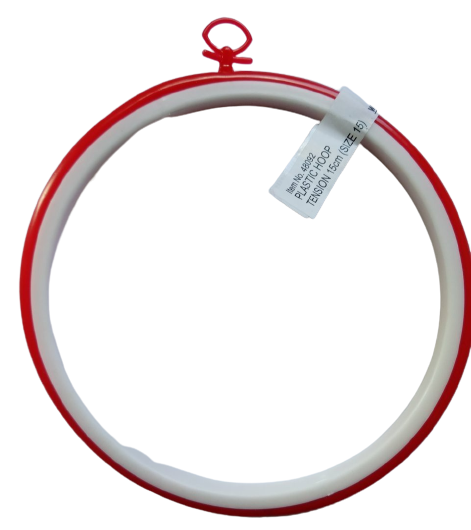 15cm plastic embroidery hoop